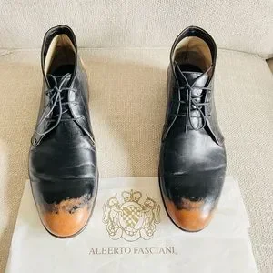 Alberto Fasciani black leather shoes sz 43 or 10 US alberto Fasciani | Shoes | Alberto Fasciani Black Leather  main image 3